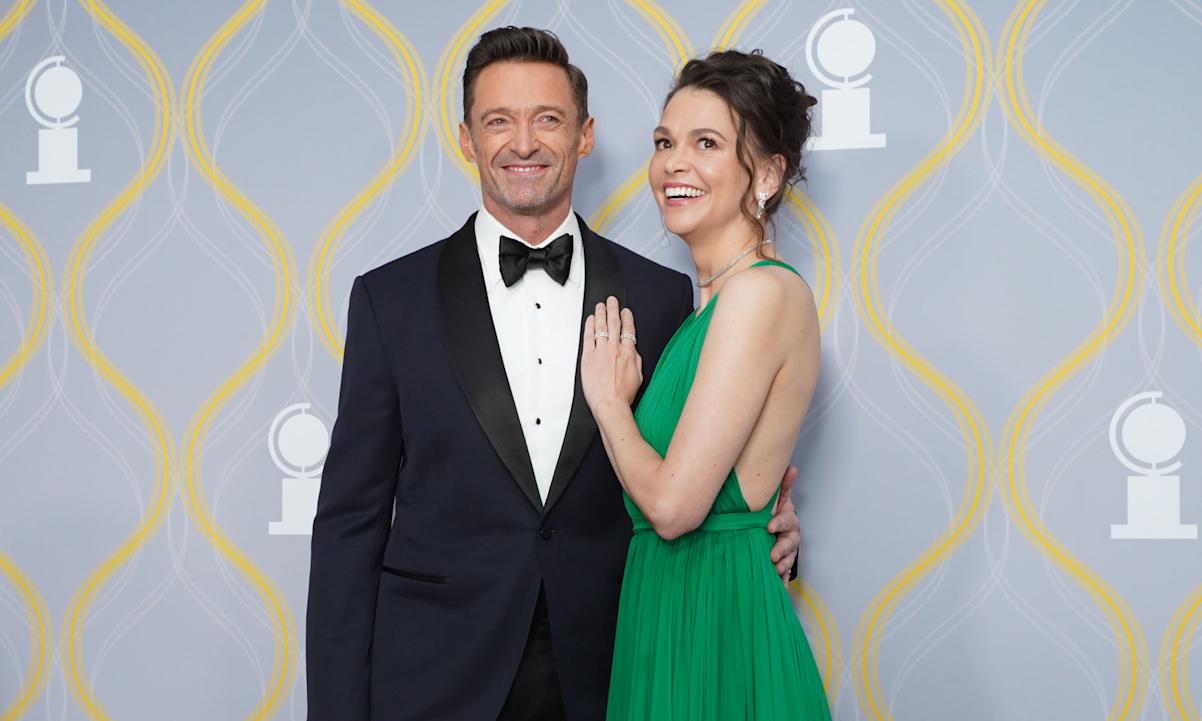 Hugh Jackman and Sutton Foster