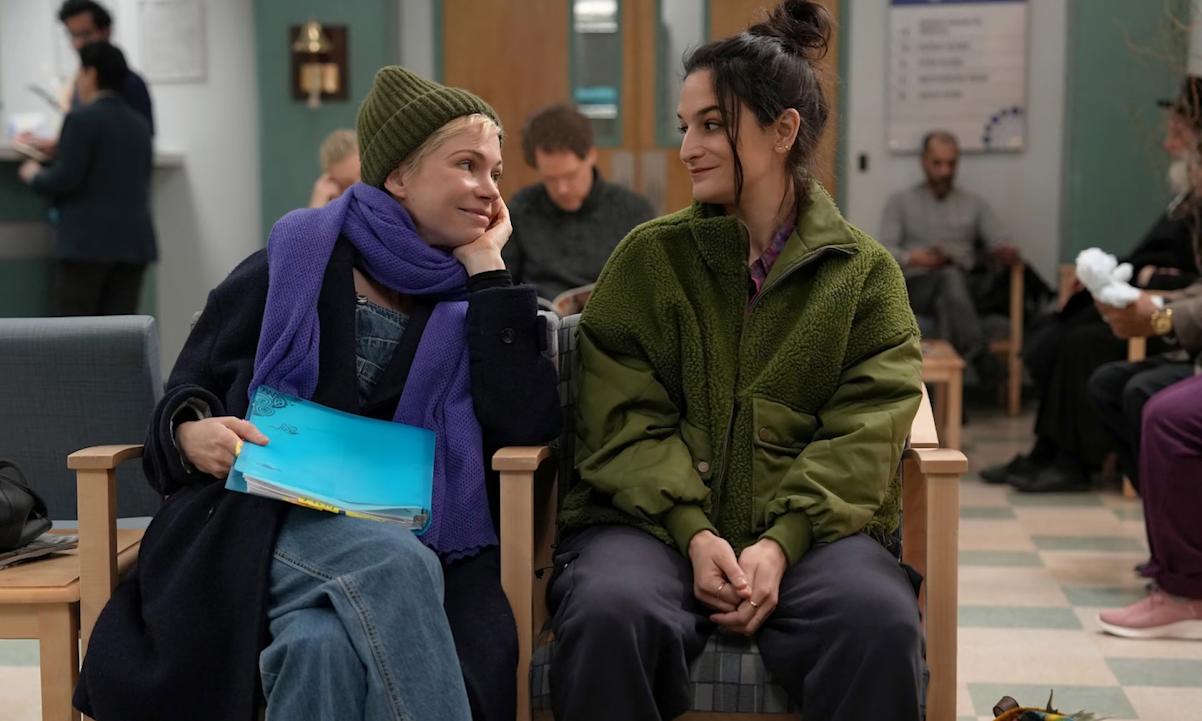 Michelle Williams and Jenny Slate in "Dying for Sex" 