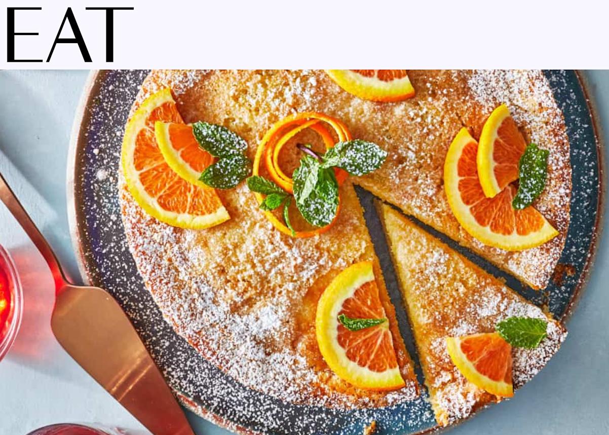 EAT: Orange Cardamom Olive Oil Cake