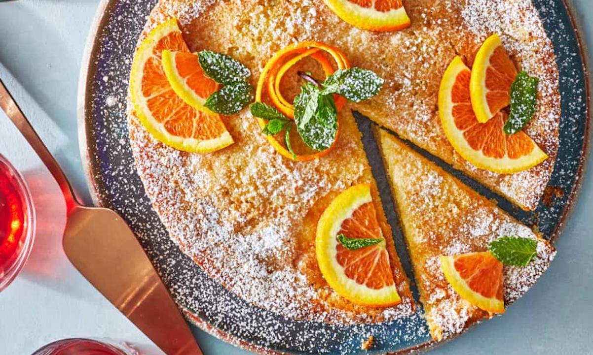 Orange Cardamom Olive Oil Cake