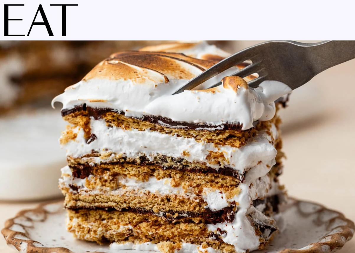 EAT: No Bake S’mores Icebox Cake from Sally’s Baking