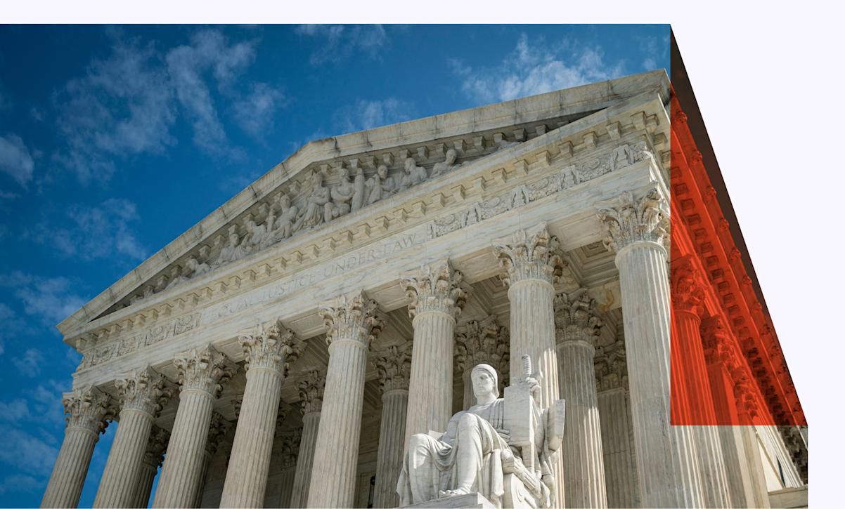 The US Supreme Court building