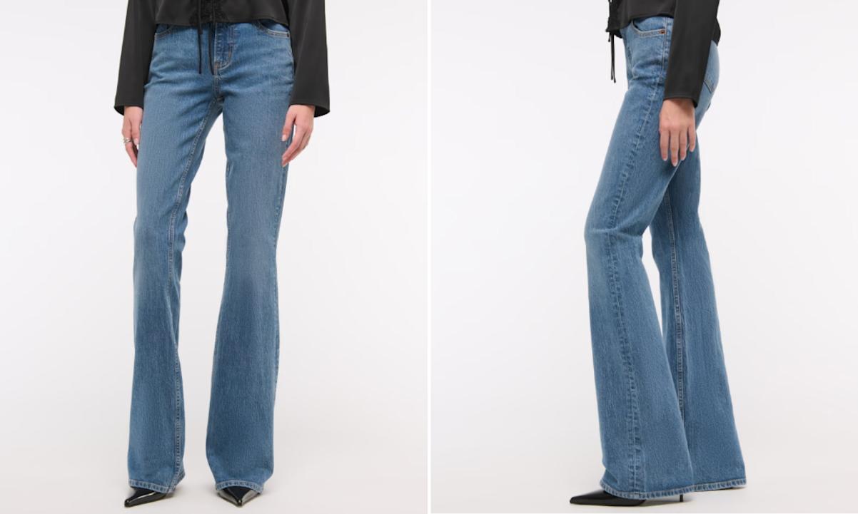 Abercrombie bootcut jeans