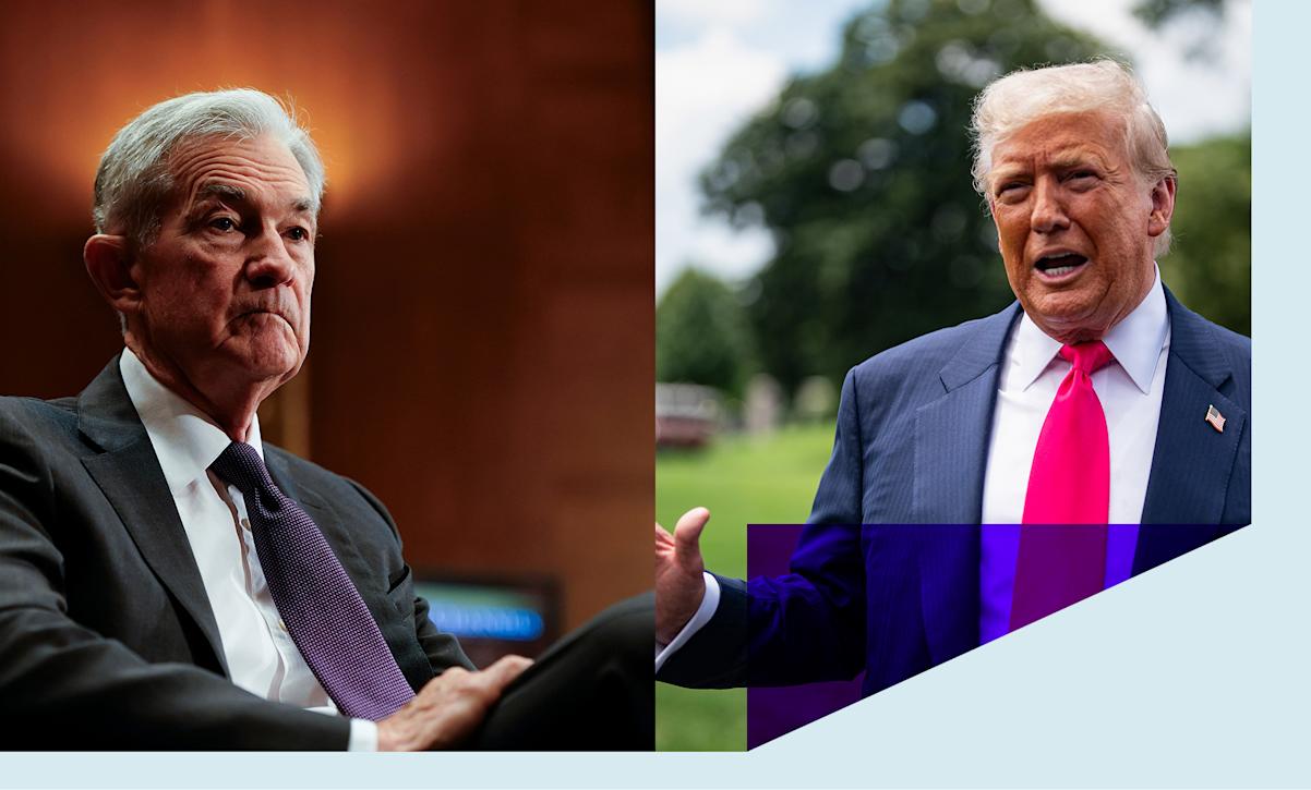 Powell and Trump 