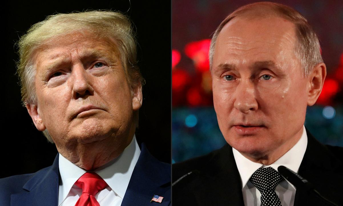 President Trump and Russian President Putin