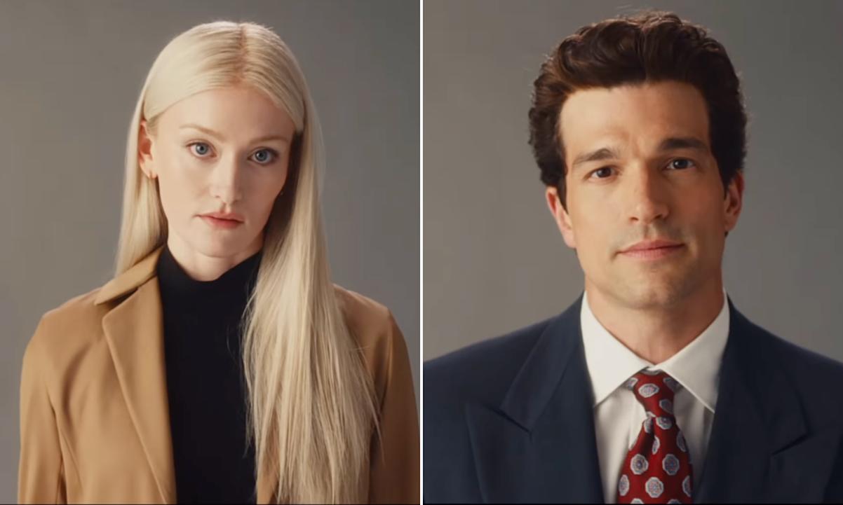  Sarah Pidgeon and Paul Kelly in "American Love Story"