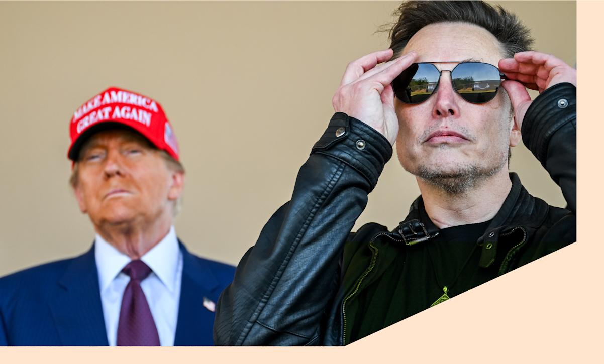 U.S. President-elect Donald Trump and Elon Musk 