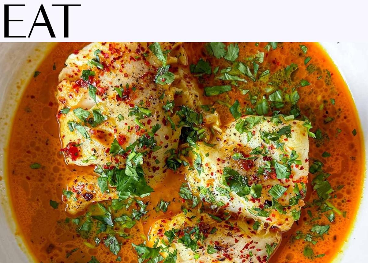 EAT: Thai Curry Poached Fish from Zena’s Kitchen