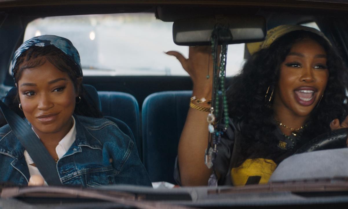 Keke Palmer and SZA in "One of Them Days"